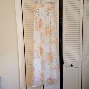 Size medium strapless dress from Old Navy